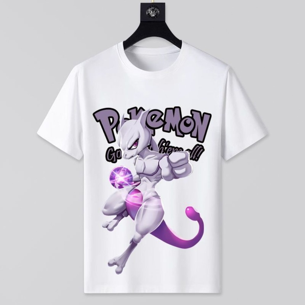 Anime Merchandise Store Japan - Herren New Summer New Pokémon Print