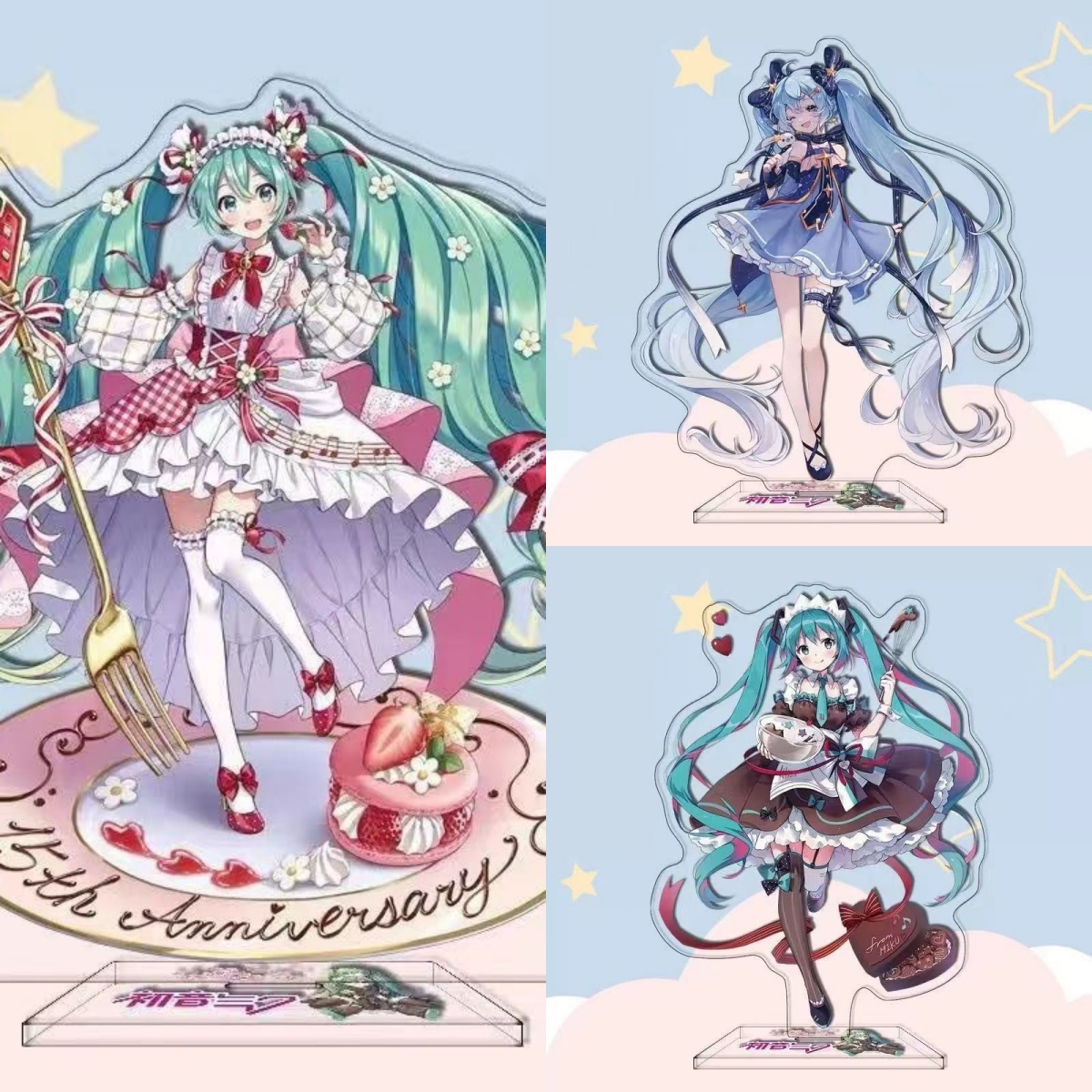 Given Anime Merchandise - Hatsune Miku Anime-Charakter Acryl-Standfigur Virtuelle Sängerin