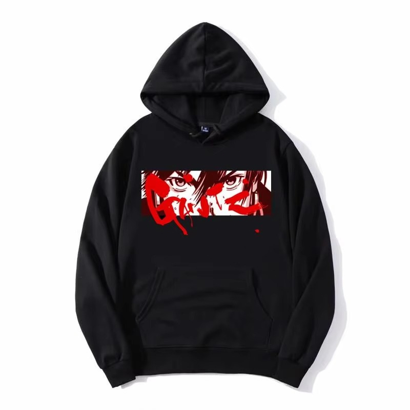 Anime Merch Shopping - GANTZ Anime Rot Schwarz Weiß T-Shirt