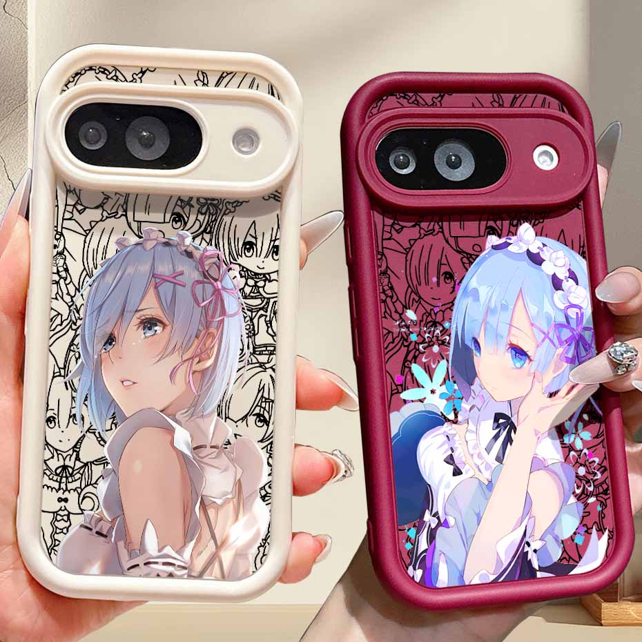 Lanyard Anime Logo - Niedliche, schlichte Rem-Hülle für Google Pixel