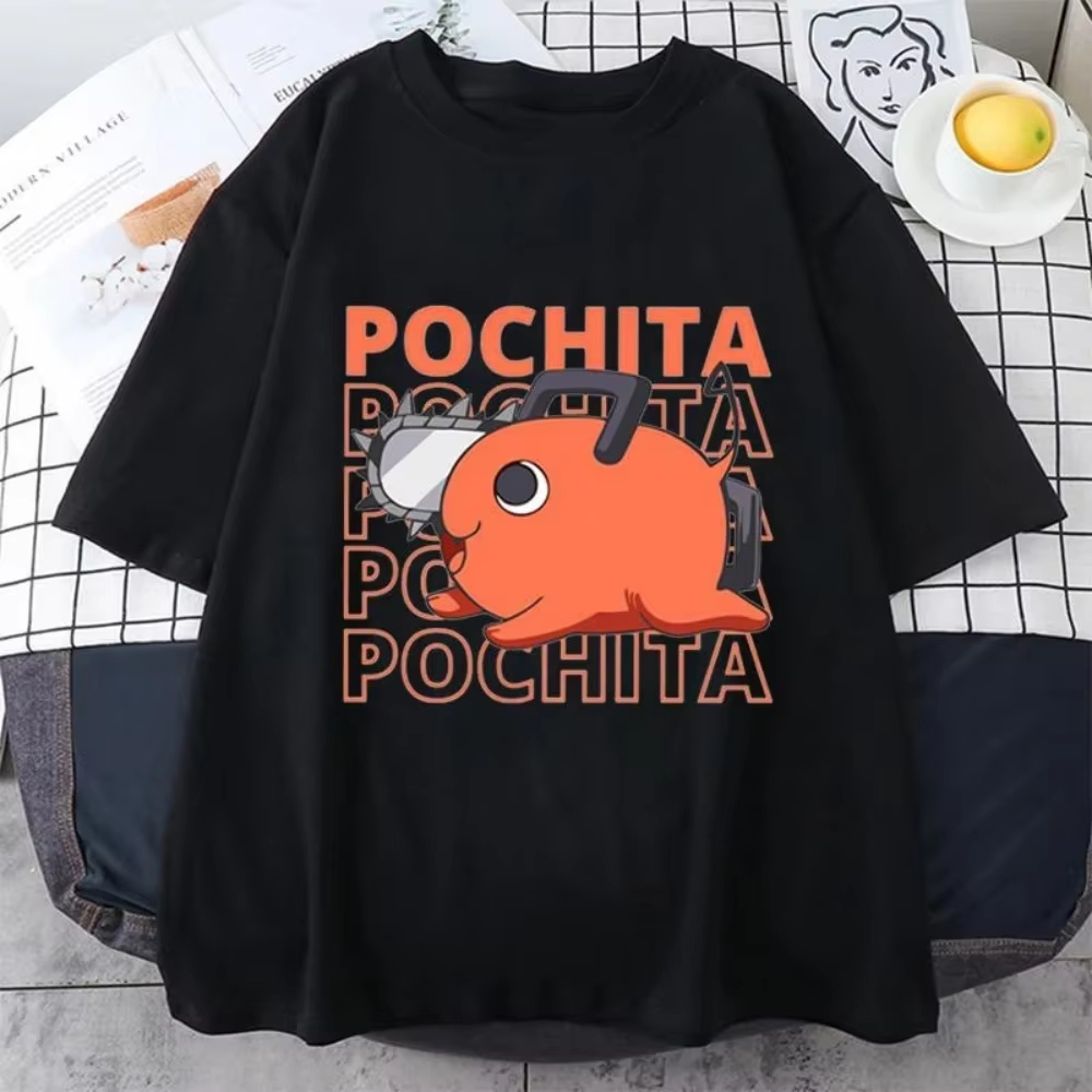 Anime Merch Shopping - Chainsaw Man Pochita T-Shirt - Niedliches