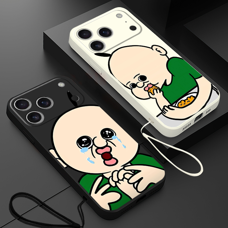 Lanyard Anime Logo - Soft Cover Handyhülle für Apple iPhone