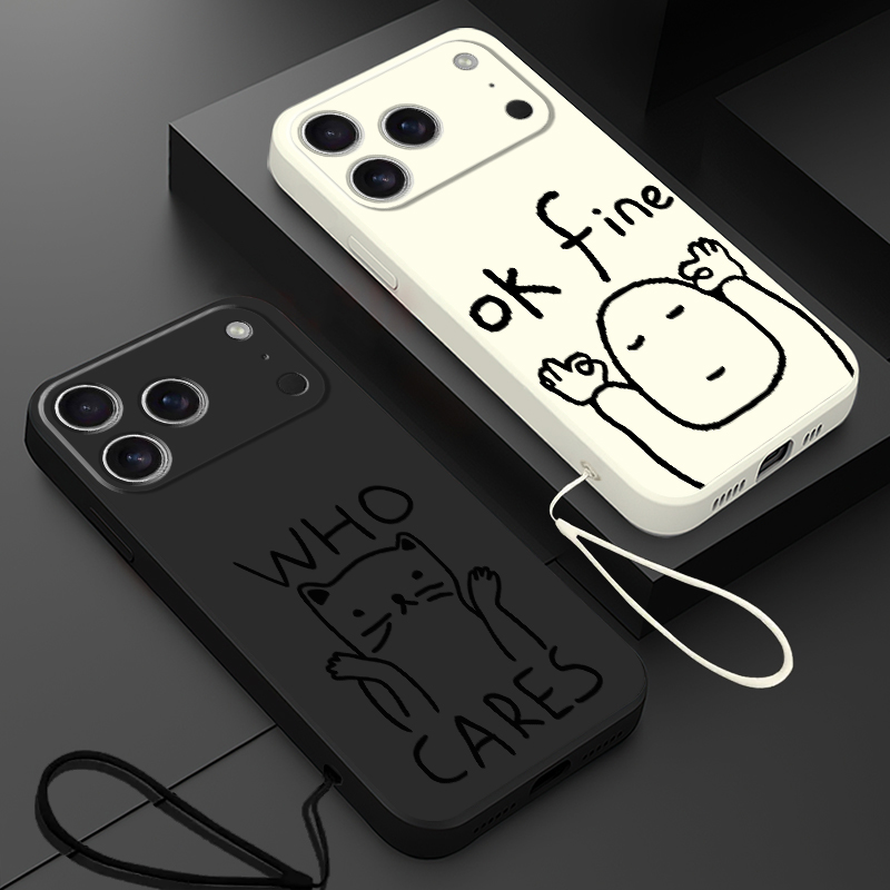 Lanyard Anime Logo - Hülle für iPhone 16e XS 7