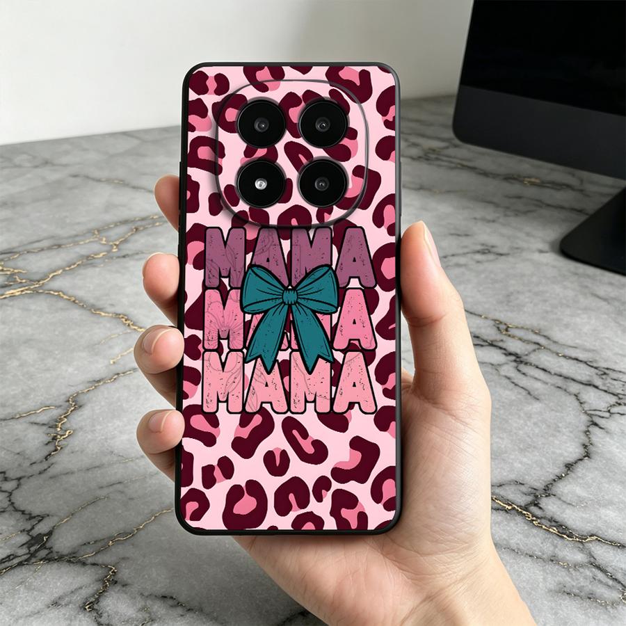Lanyard Anime Logo - Rosa Leopardenmuster Handyhülle für Xiaomi Redmi