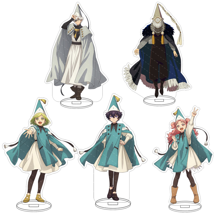 Anime Merchandise Accessories - 16CM Anime Acryl-Ständer Hexenhut Atelier Koko
