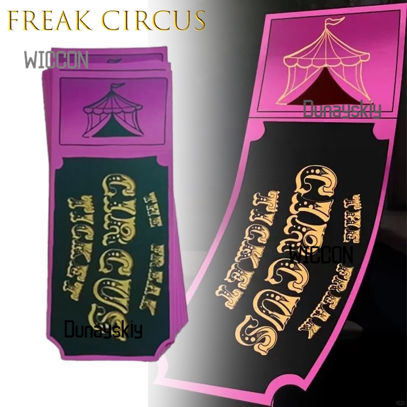 Freak Circus Ticket Karte Rot  – Anime Merchandise Europe Bewertung und Preis