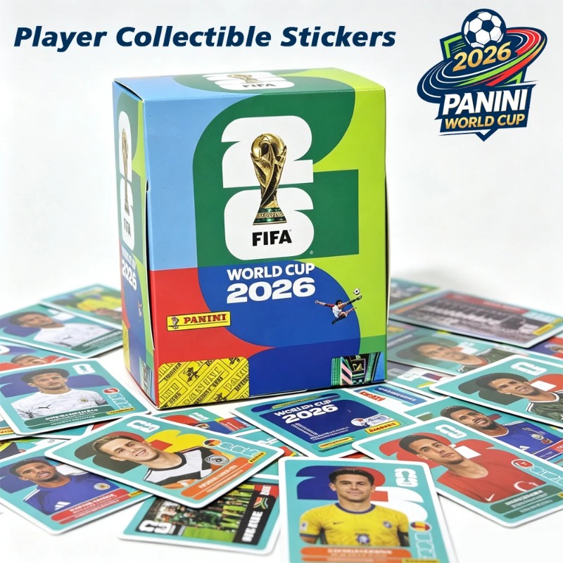 Auf Lager: 2026 FIFA-WM-Aufkle – Sticker Sheet Set Bewertung und Preis