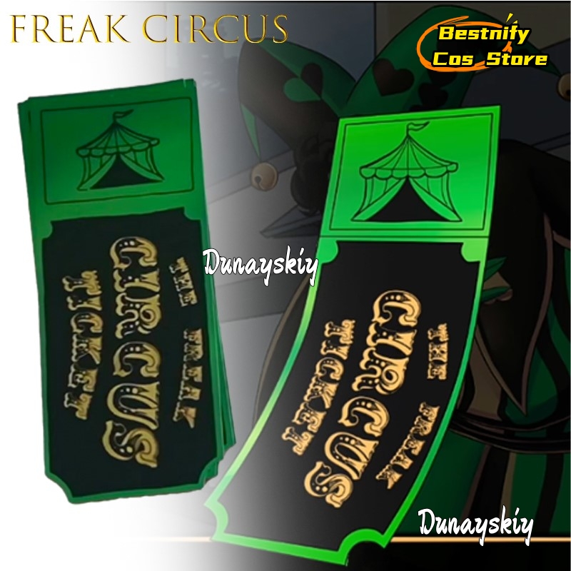 BFreak Zirkus-Ticketkarte, Rot – Anime Merchandise Europe Bewertung und Preis