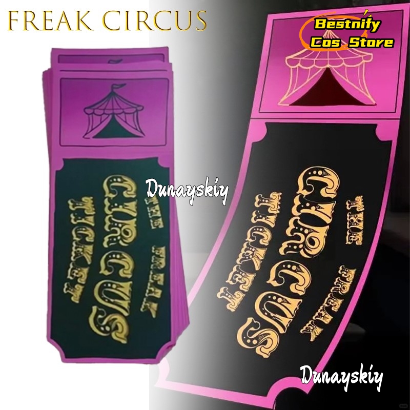 BFreak Zirkus-Ticketkarte, Rot – Anime Merchandise Europe Bewertung und Preis