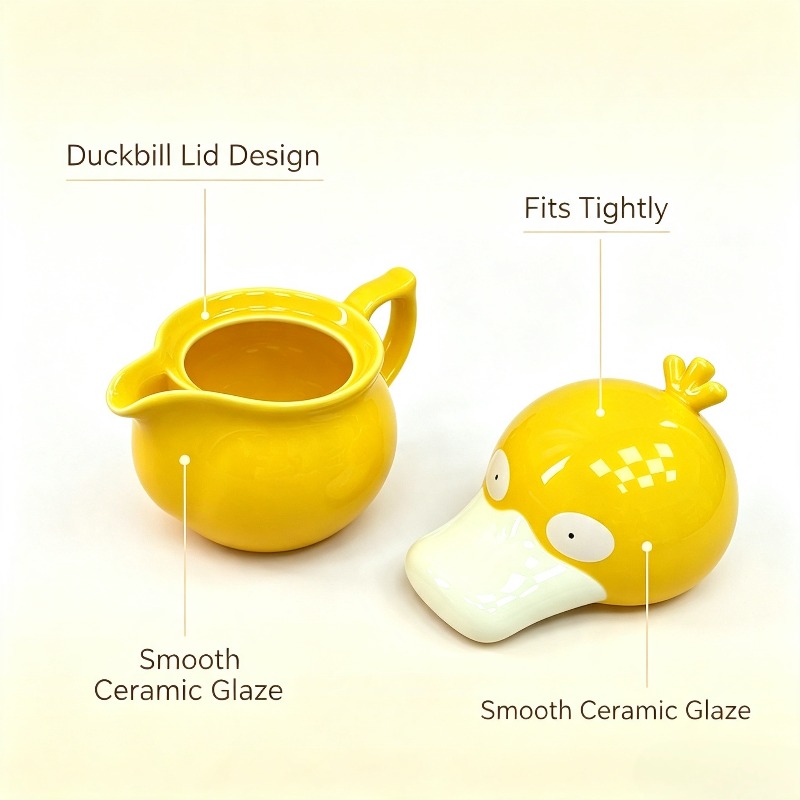 Kreative Psyduck Haus-Keramikt – Anime Merchandise Mugs Bewertung und Preis