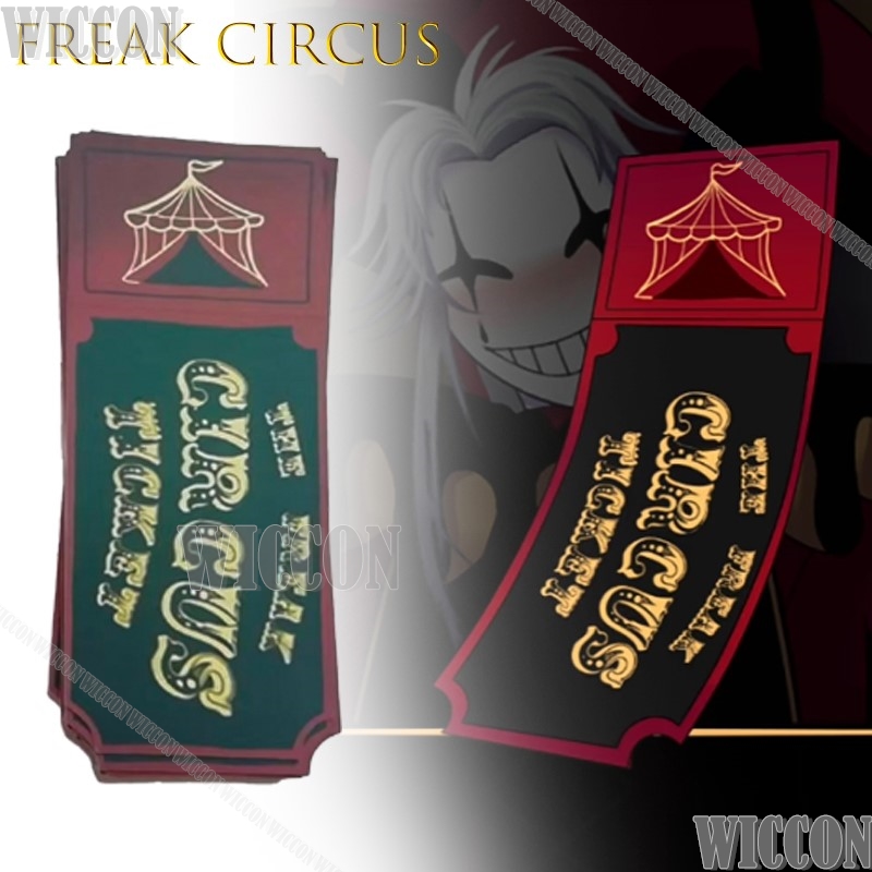 Freak Zirkus Ticketkarte Rot G – Anime Merchandise Europe Bewertung und Preis