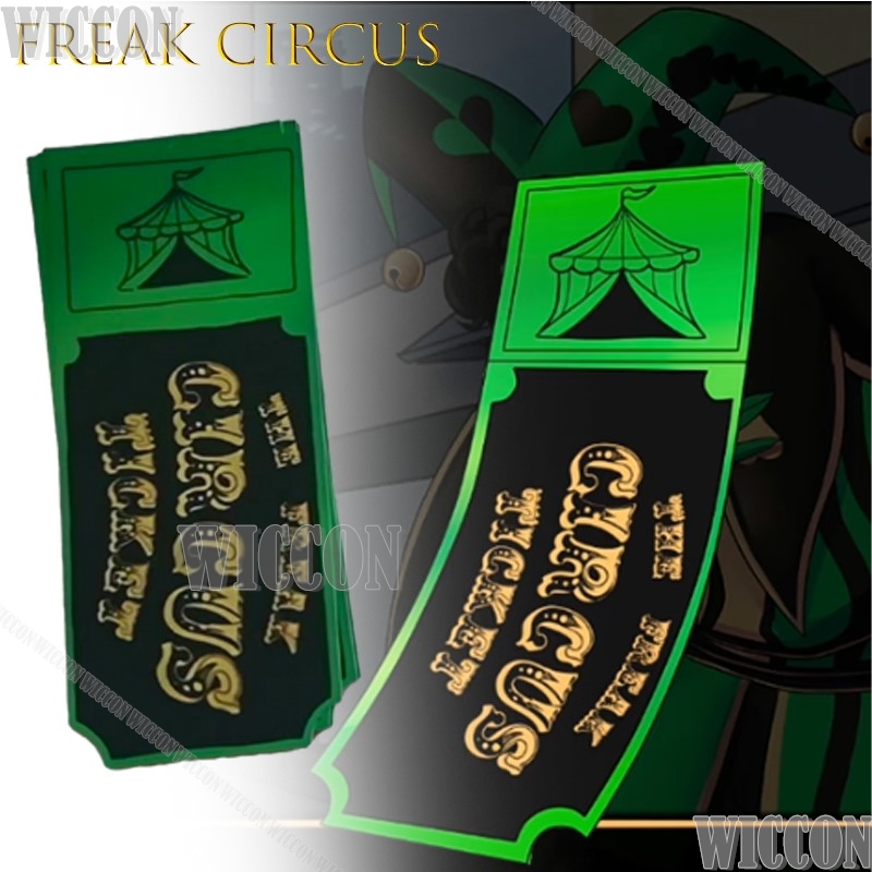 Freak Zirkus Ticketkarte Rot G – Anime Merchandise Europe Bewertung und Preis