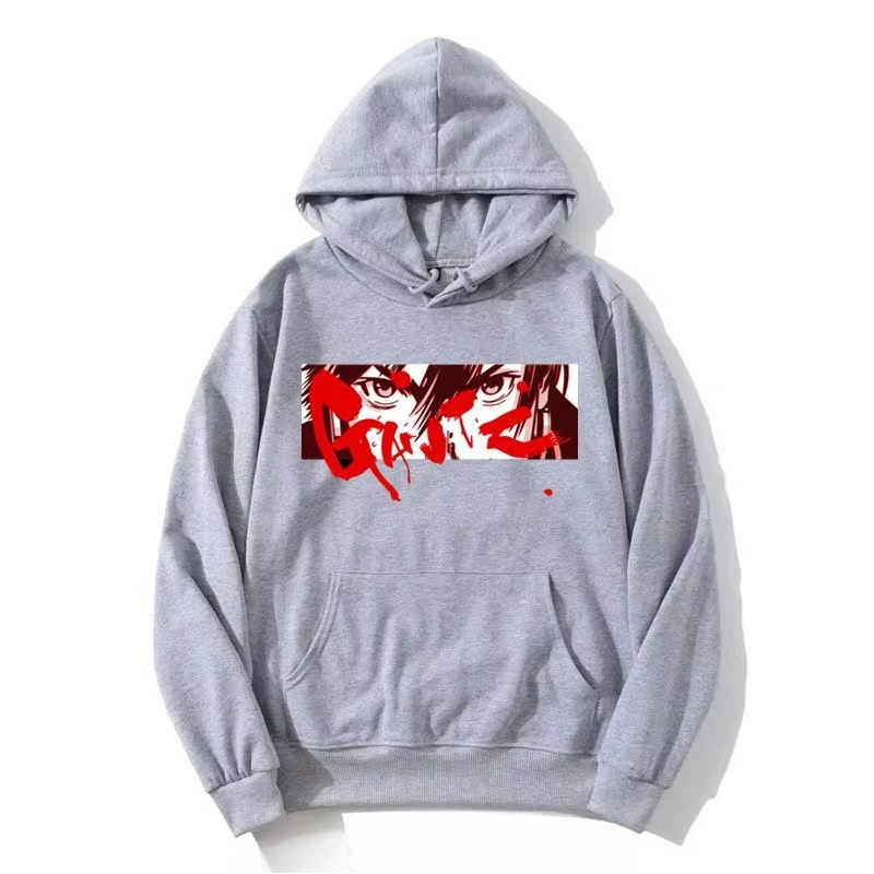 GANTZ Anime Rot Schwarz Weiß T – Anime Merch Shopping Bewertung und Preis