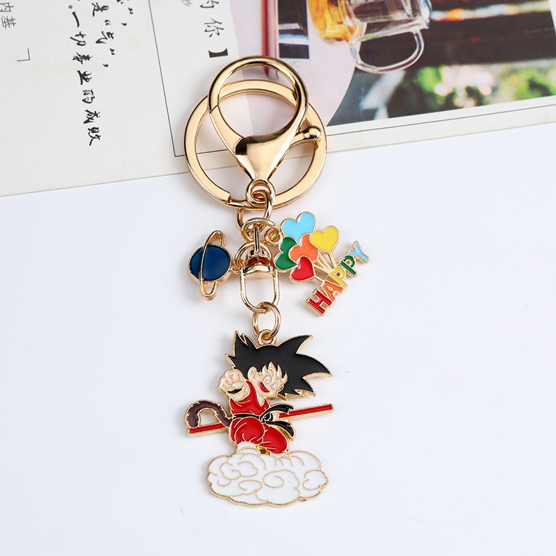 Neue Cartoon Dragon Ball Serie – Anime Merchandise Keychains Bewertung und Preis