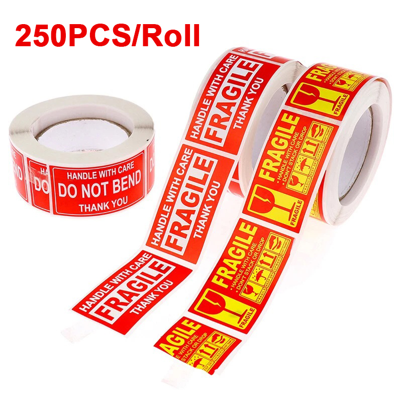 250 Stück zerbrechliche Aufkle – Sticker Sheet Set Bewertung und Preis